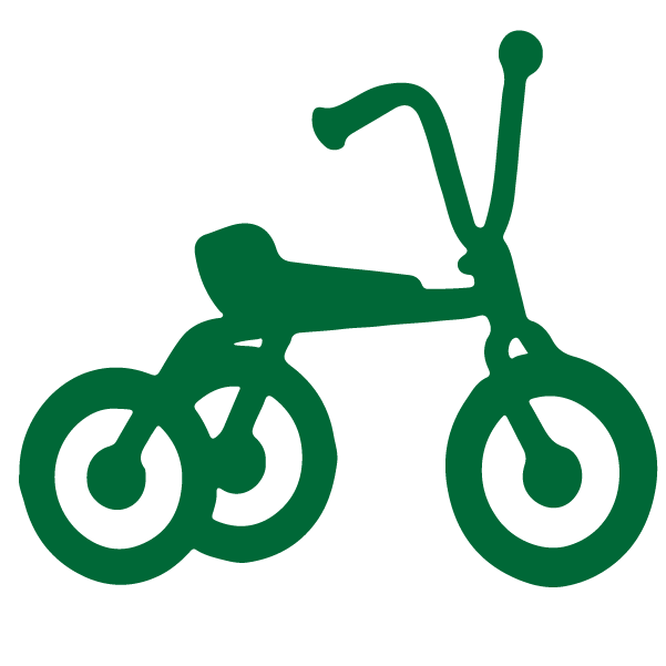 Adesivo Bici Triciclo Bicicletta