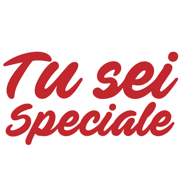 Adesivo Tu Sei Speciale