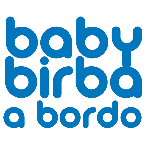 Adesivo Baby Birba a Bordo