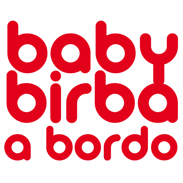 Adesivo Baby Birba a Bordo