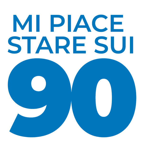 Adesivo Mi Piace Stare sui 90