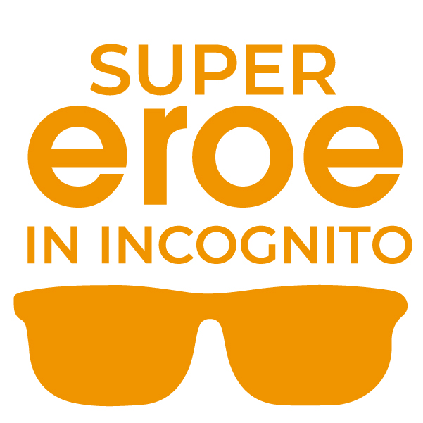 Adesivo Super Eroe in Incognito