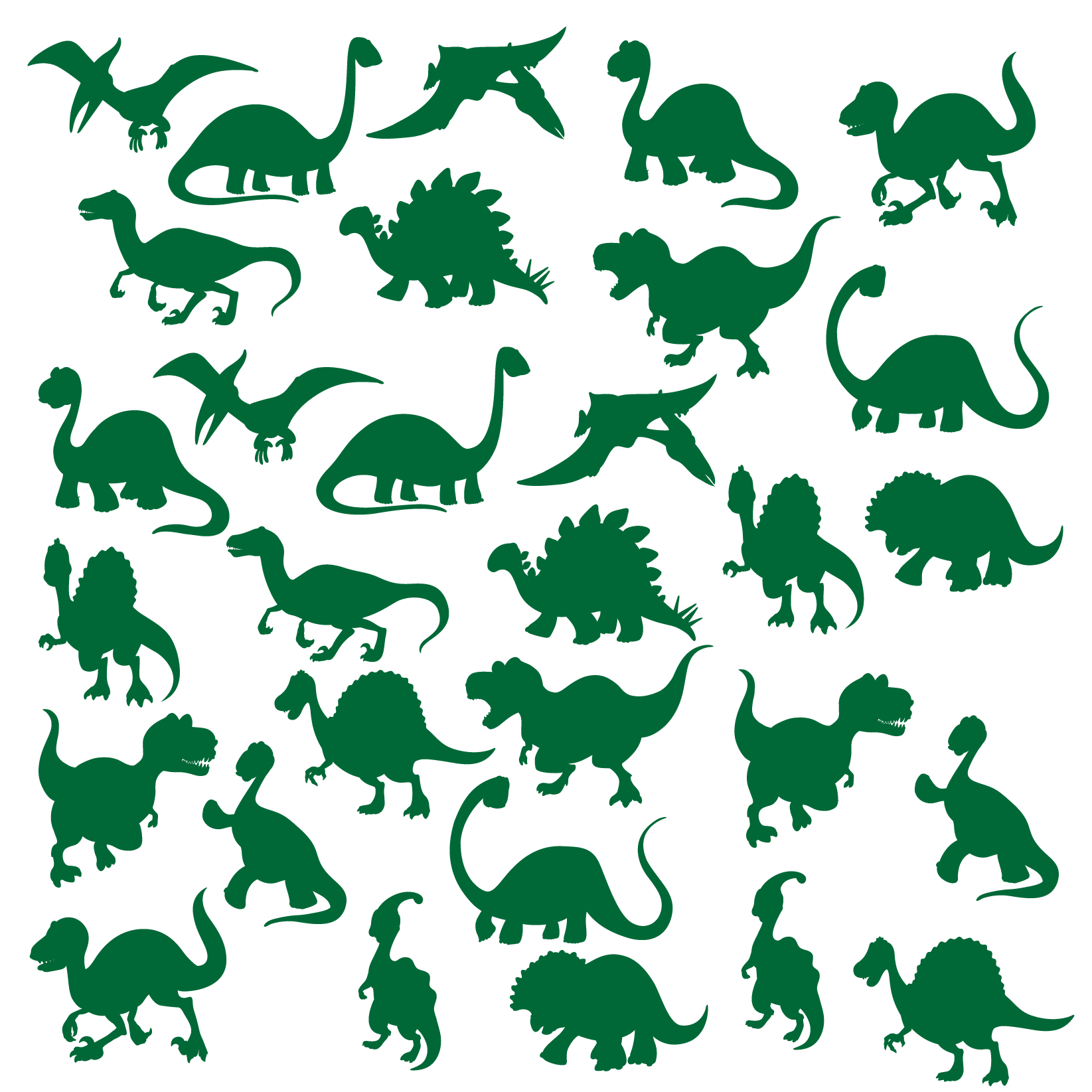 Adesivi Dinosauri 30 soggetti
