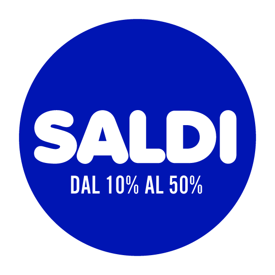 Saldi dal 10% al 50%