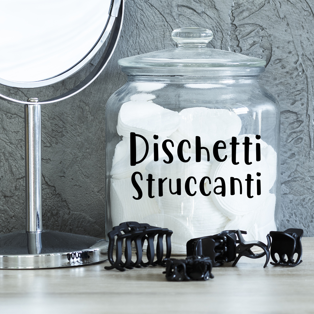 Adesivo - Dischetti Struccanti